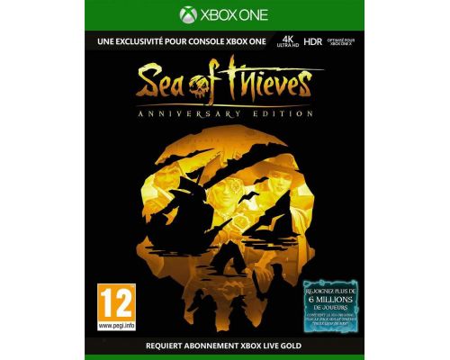 Um mar de ladrões do Xbox One: jogo da edição de aniversário