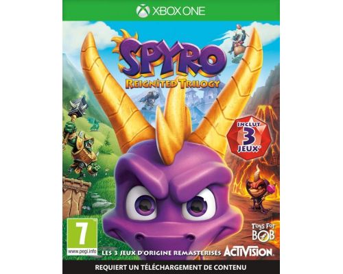 Xbox One Spyro重装三部曲游戏