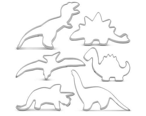 Ein Dinosaurier-Ausstecher-Kit