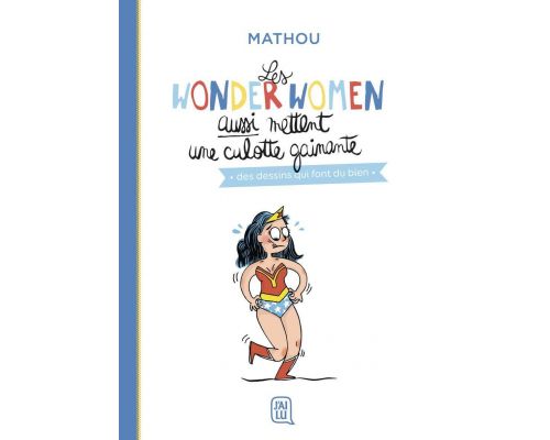 Ein Comic Die Wunderfrauen tragen auch ein formendes Höschen