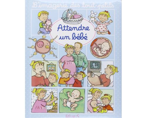 Ein Bildbuch für Kleinkinder - Erwarten eines Babys