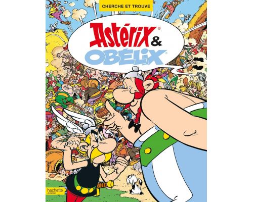 Un libro busca y encuentra Asterix y Obelix