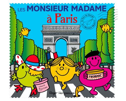Um livro Les Monsieur Madame em Paris