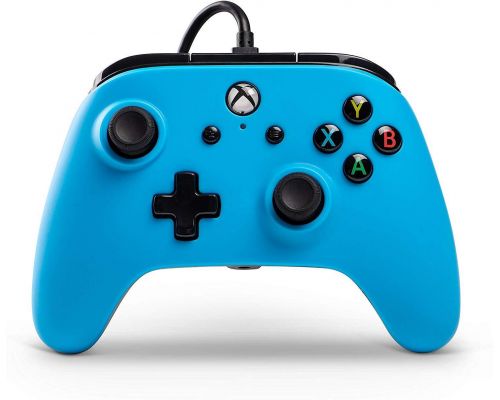 An Xbox One wired controller