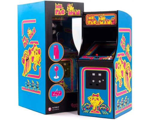 Um Mini arcade Ms. PAC-Man