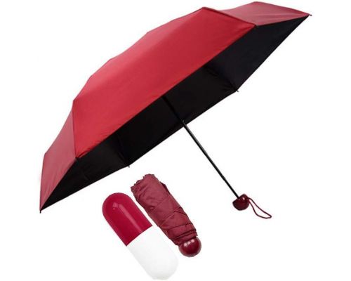 En ultralet foldbar paraply