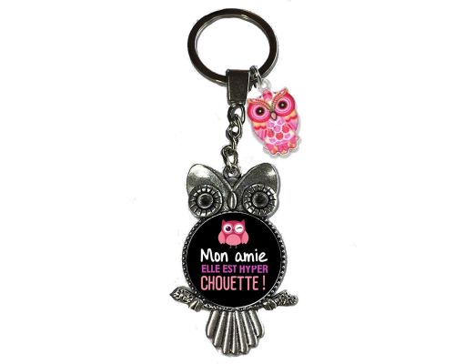 An Owl My Friend Keychain