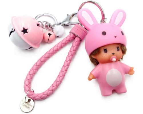 A Keychain My Kiki Pink Rabbit