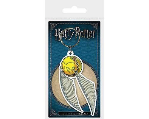 A Harry Potter Golden Snitch Keychain