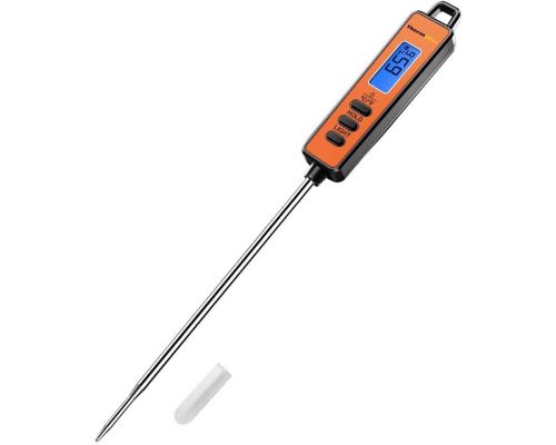 A cooking thermometer
