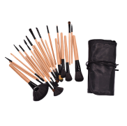 <notranslate>24刷化妆套件，配黑色人造皮包</notranslate