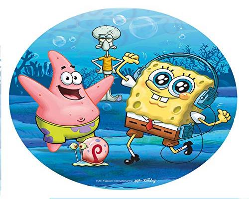 a Dekora SpongeBob SquarePants Cake Decorating Wafer Disc