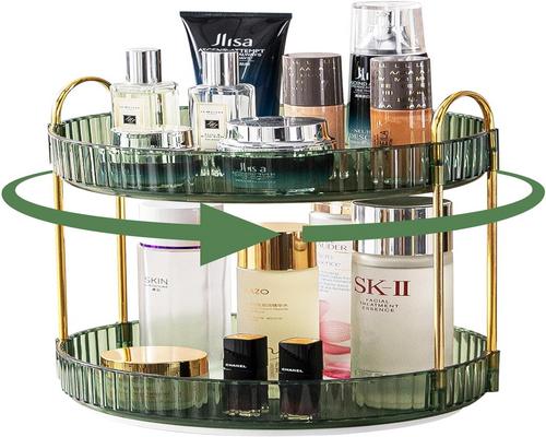a Green Rotating Organizer