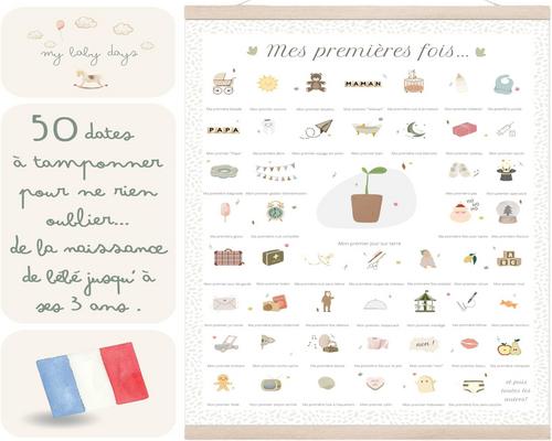 a poster "My First Times" My Baby Days