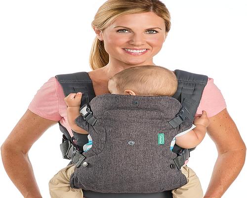 an Infantino 4-in-1 Baby Carrier