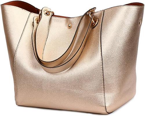 a Pahajim Rose Gold Bag