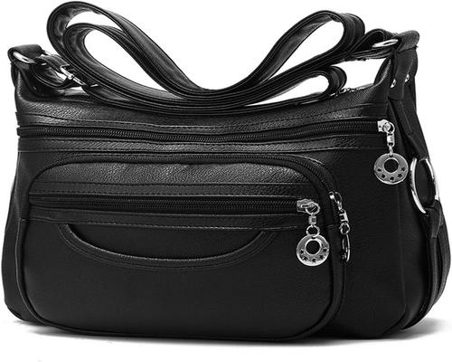 a Black Notag Shoulder Bag