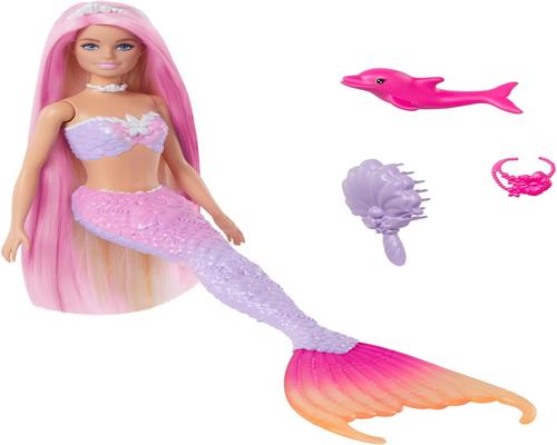 a “Malibu” Mermaid Barbie