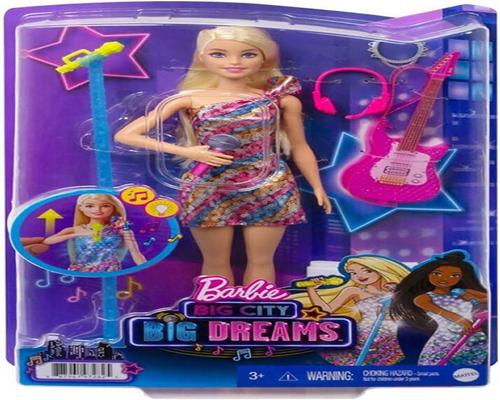 A Barbie Malibu Singer From Big City Big Dreams