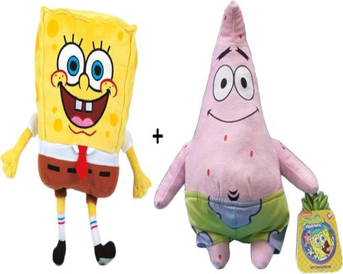 a SpongeBob SquarePants Plush Set