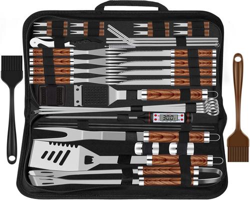 A Set of Grill Accessories