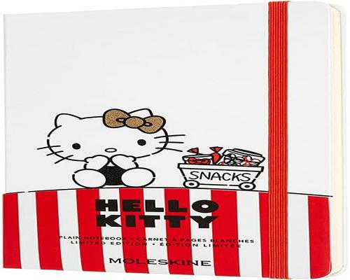 a Hello Kitty Moleskine Notebook