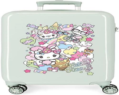a Hello Kitty cabin suitcase
