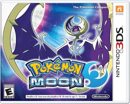 a Set Of Accessory Pokemon Moon - Nintendo 3Ds Moon Edition