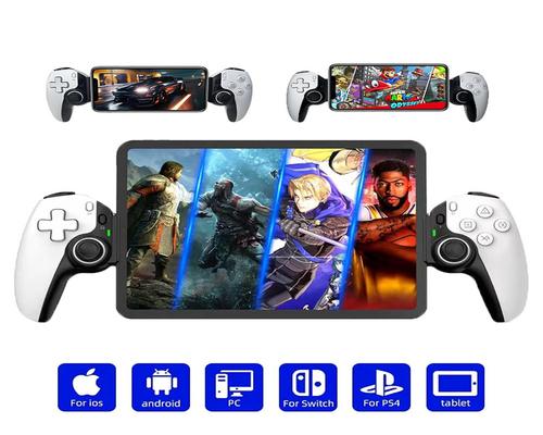 a Set Of Accessory Magic Block Mobile Game Controller For Iphone/Ipad/Android/Tablet/Switch/Ps4/Pc, Wireless Game Controller, Support Streaming/Cloud Gaming, Hall-Rocker
