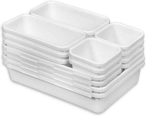 a Set of 16 Grixz Drawer Organizers