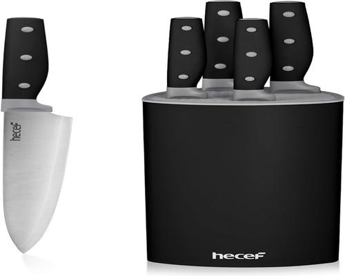a Hecef Kitchen Knife Set