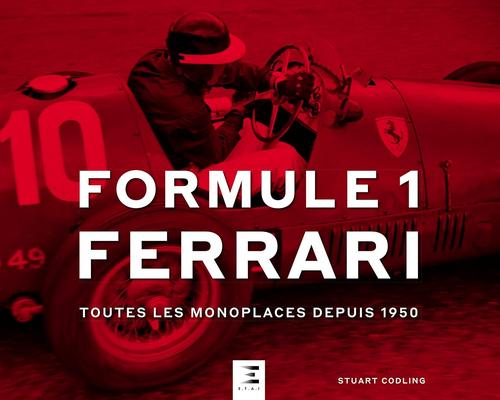 a "Formula 1 Ferrari" book