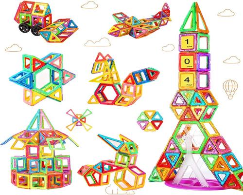 an educational magnetic building block set for children