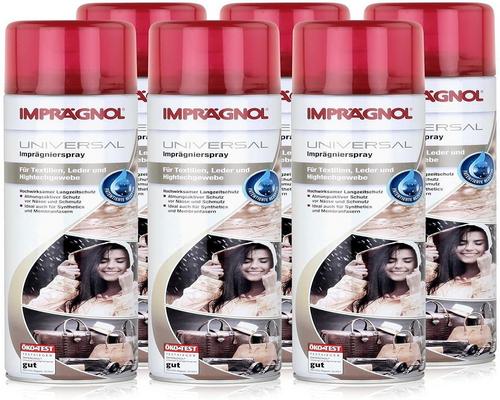 a set of 6 Imprägnol 400 ml impregnation sprays