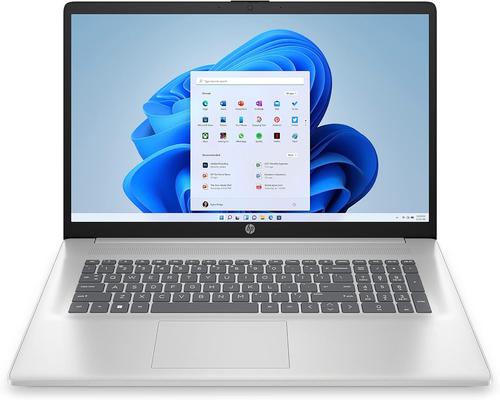 a 17.3-inch Hp 17-Cn2004Sf laptop