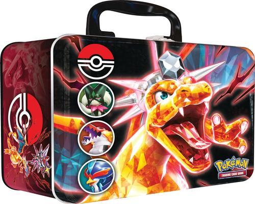 Pokémon TCG Collection Chest (Fall 2023) - Squirtle, Flareon, and Squirtle