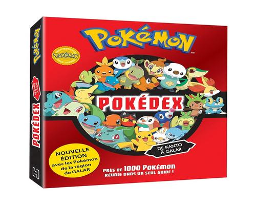 a Pokémon Pokédex Book from Kanto to Galar