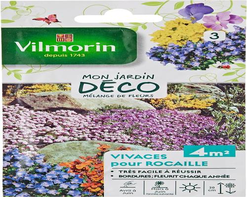 a pack of perennial flower seeds for rock gardens from Vilmorin