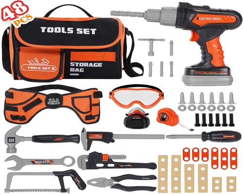 a 48-piece children's tool set