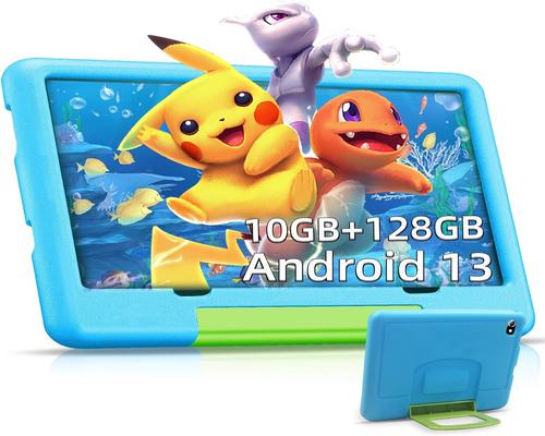 a 10-inch Android 13 tablet with 10GB RAM + 128GB ROM