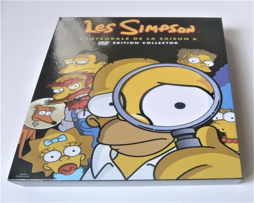 a DVD box set of season 6 of The Simpsons